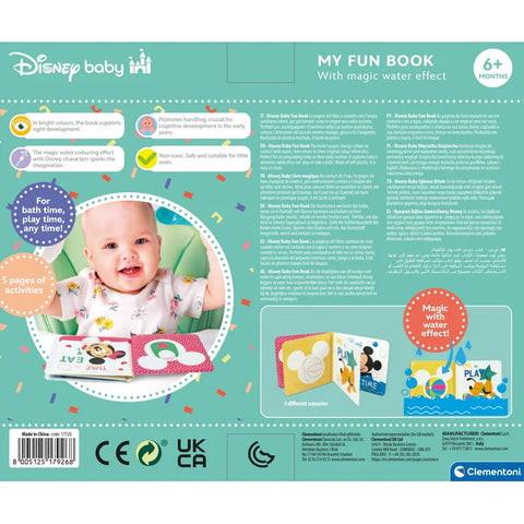 Clementoni Disney Baby My Fun Book