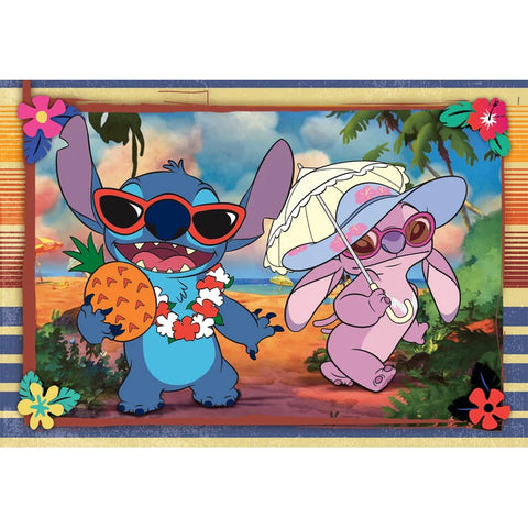 Clementoni SuperColor Disney Stitch Puzzle 2x60cm