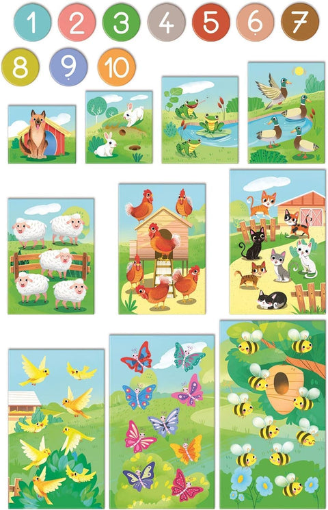 Clementoni Éducation Les nombres de 1 à 10