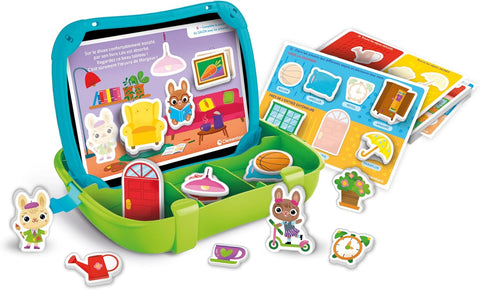 Clementoni Éducation Mallette magnétique Maison Et Objets