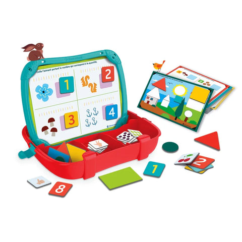 Clementoni Éducation Mallette Magnétique Nombres et formes