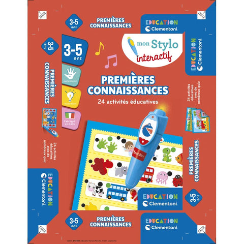 Clementoni Éducation Mon Stylo Interactif Premières Connaissances