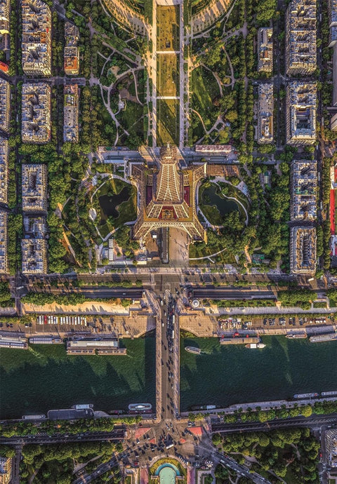 Clementoni HQC Flying Over Paris Puzzle 1500 Pieces