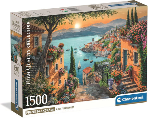 Clementoni HQC Steps To The Harbor Puzzle 1500 Pieces