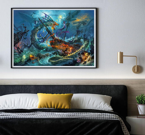 Clementoni HQC The Underwater Battle Puzzle 3000 Pieces