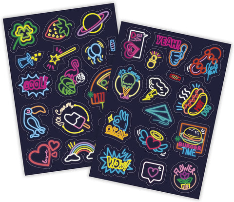 Clementoni Idea Neon Stickers