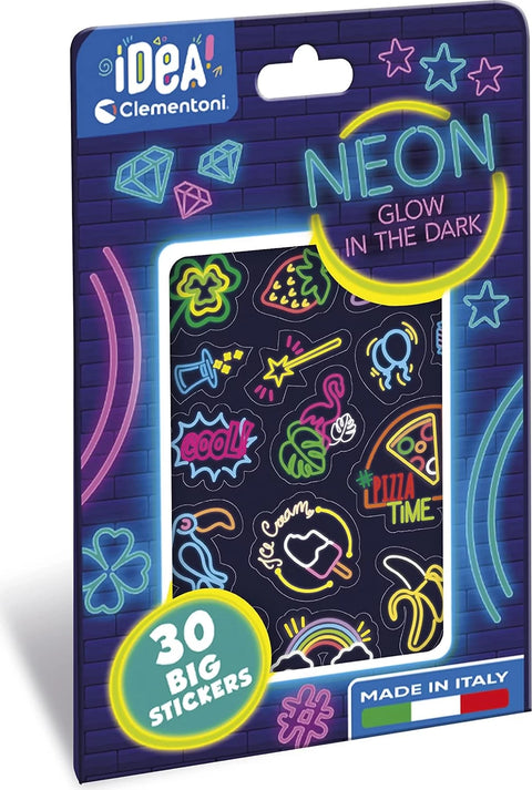 Clementoni Idea Neon Stickers