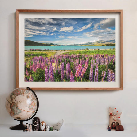 Clementoni HQC Lupins At Lake Tekapo Puzzle 1500 Pieces
