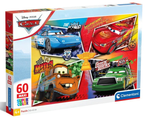 Clementoni Maxi SuperColor Disney Pixar Cars Puzzle 60 Pieces