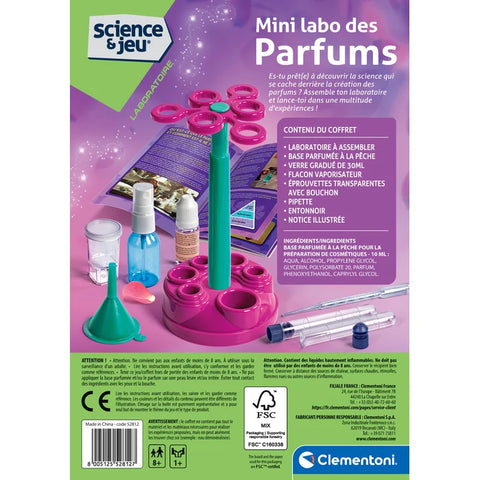 Clementoni Science & Jeu Mini Labo Des Parfums