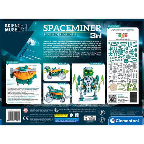 Clementoni Science & Play Space Miner Robot