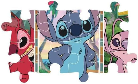 Clementoni SuperColor Disney Stitch Maxi Puzzle 24 Pieces