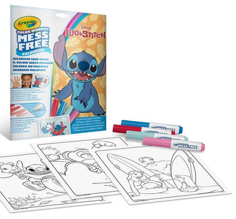 Crayola Color Wonder Mess Free Lilo & Stich Coloring Set