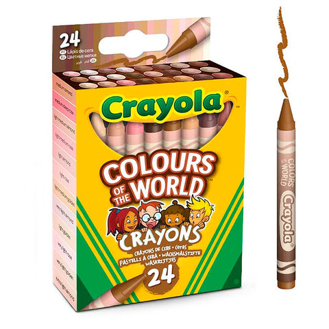 Colours Of The World 24 Crayons