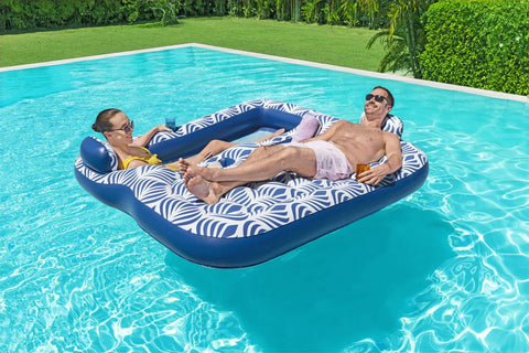 Comfort Plush™ 2-Person Double Pool Lounge Float 204x188cm