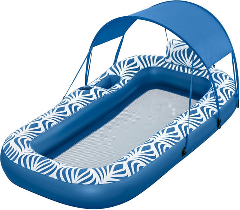 Comfort Plush™ Shaded Pool Lounge Float 198x112cm