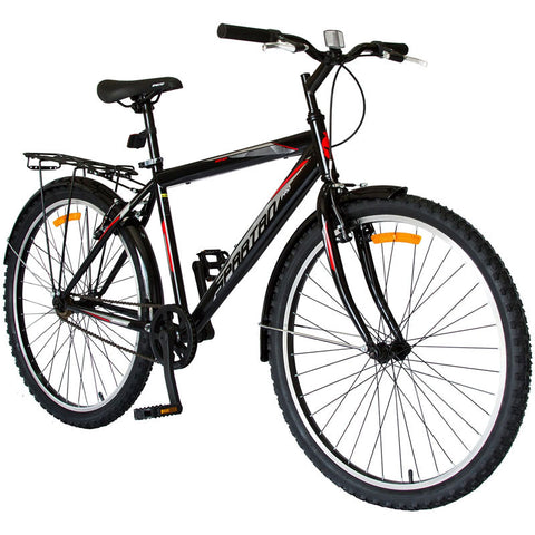 Commuter Steel Black Bicycle 26 Inch