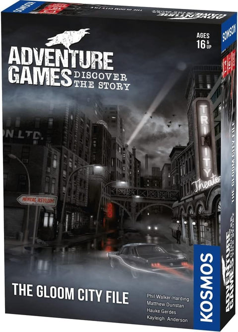 Adventure Games: The Gloom City Files