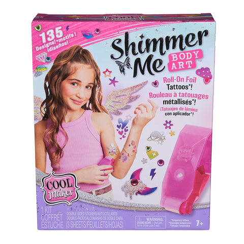 Cool Maker Shimmer Me Body Art Tattoo