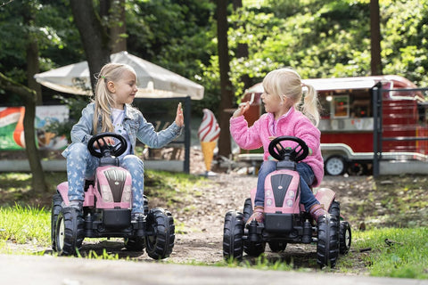 Country Star Tractor Pink With Trailer