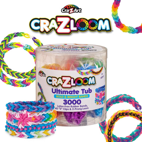 Cra-Z-Loom Ultimate Tub 3000 Bands