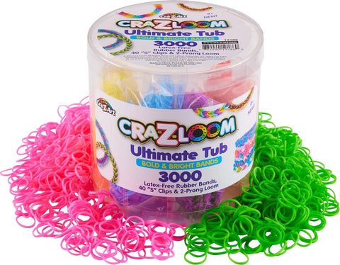 Cra-Z-Loom Ultimate Tub 3000 Bands