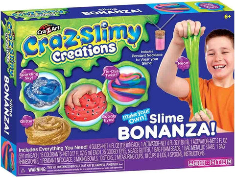 Cra-Z-Slimy Creations Make Your Own Slime Bonanza