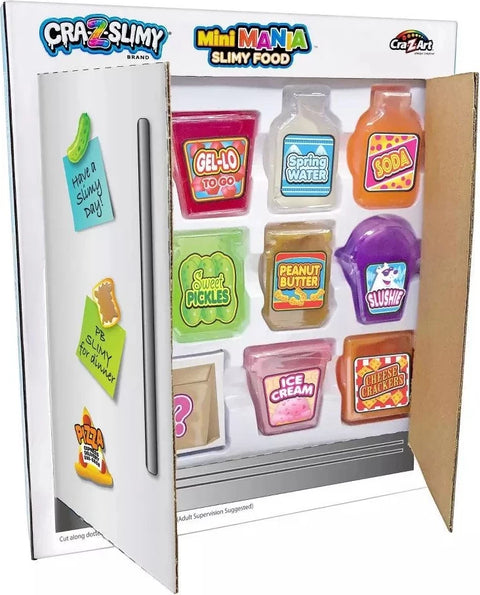 Cra-Z-Slimy Mini Mania Slimy Food Grocery Set