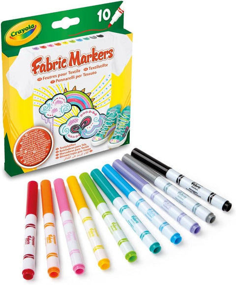 Crayola 10 Fabric Markers