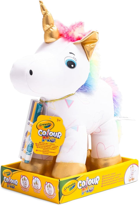 Crayola Colour Me Plush Unicorn