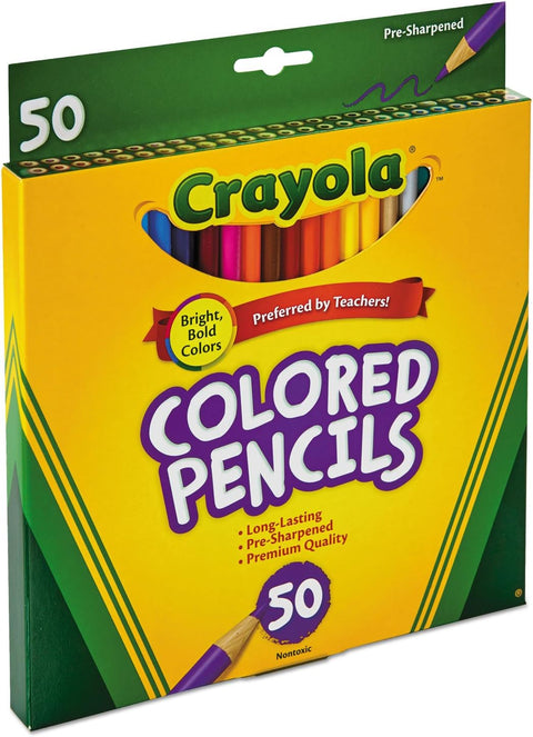 Crayola 50 Colored Pencils