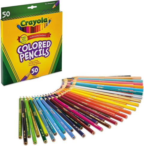 Crayola 50 Colored Pencils