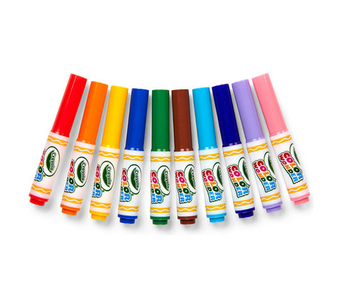 Crayola Color Wonder Mess Free 10 Mini Markers