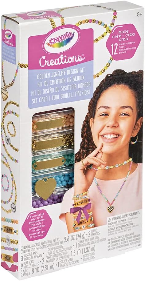 Crayola Creations Golden Jewerly Design Kit