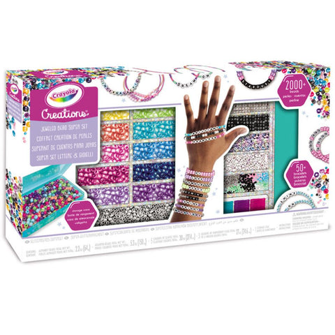 Crayola Creations Jeweled Bead Super Set