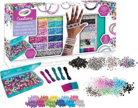 Crayola Creations Jeweled Bead Super Set