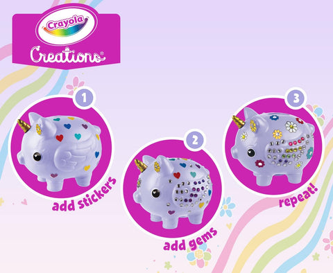 Crayola Creations Piggy Bank Design Kit