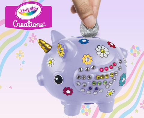 Crayola Creations Piggy Bank Design Kit