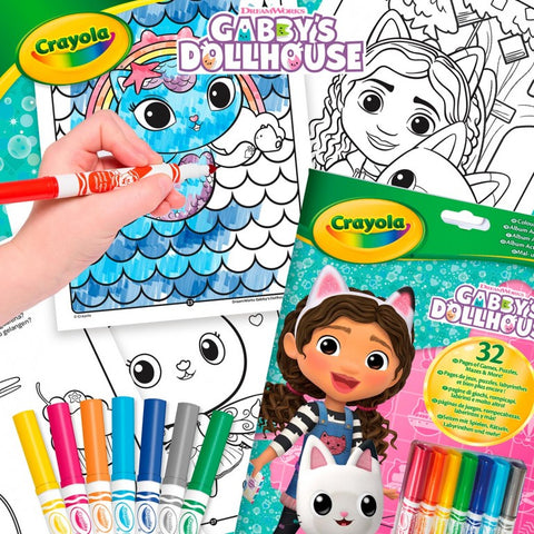 Crayola Gabby's Dollhouse Coloring & Activity Book