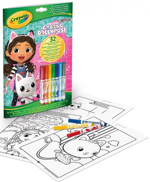 Crayola Gabby's Dollhouse Coloring & Activity Book