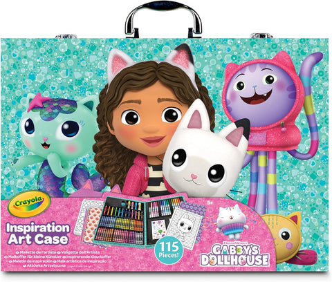 Crayola Gabby's Dollhouse Art Inspiration Case