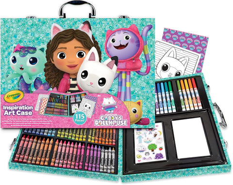 Crayola Gabby's Dollhouse Art Inspiration Case