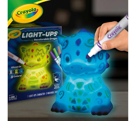 Crayola Light-Ups Recolorable Dragon