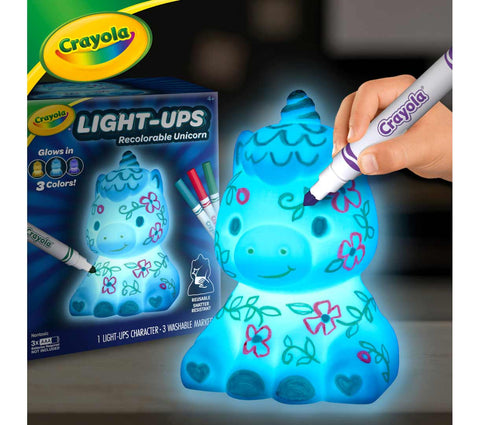 Crayola Light-Ups Recolorable Unicorn