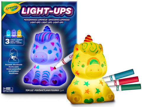 Crayola Light-Ups Recolorable Unicorn