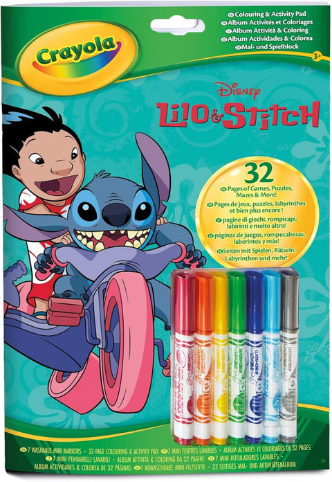 Crayola Lilo & Stitch Coloring and Activity Book