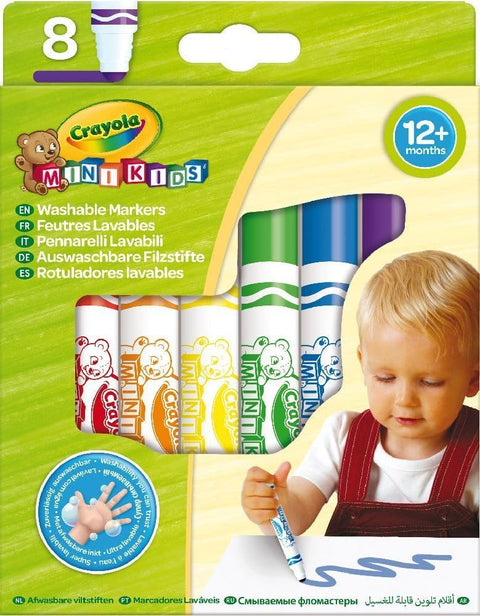 Crayola Mini Kids 8 Washable Markers