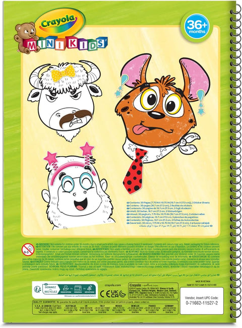 Crayola Mini Kids Mix & Match Flip Book