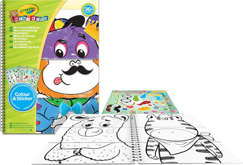 Crayola Mini Kids Mix & Match Flip Book