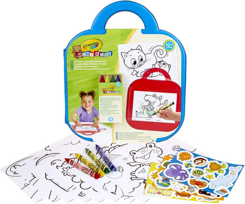 Crayola Mini Kids Washable Colour & Erase Activity Set